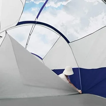 Spacious CAMPROS 8-Person Waterproof Camping Tent for Families