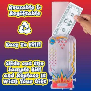 BILZ Cosmic Pinball - Money Gift Puzzle for All Ages