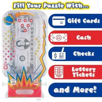 BILZ Cosmic Pinball - Money Gift Puzzle for All Ages