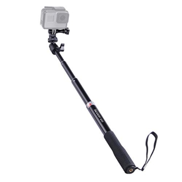Smatree Extendable Aluminum Selfie Stick for GoPro and Action Cameras