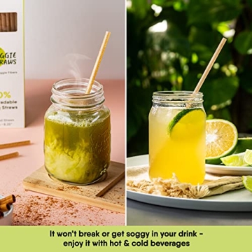 Biodegradable Veggie Straws Eco-Friendly Drinking Straws