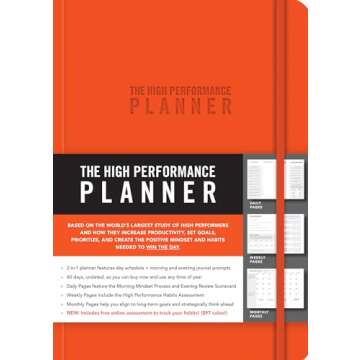 The High Performance Planner [Orange]