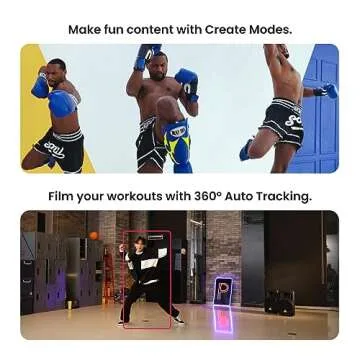 Pivo Pod Classic Auto Face Tracking Phone Holder, 360° Rotation, Content Creator Essentials for Fitness Tracker with Remote Control, Smart Mount, Travel Case, and Tripod