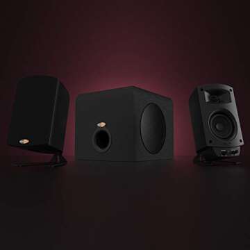 Klipsch ProMedia 2.1 THX Certified Computer Speaker System (Black)