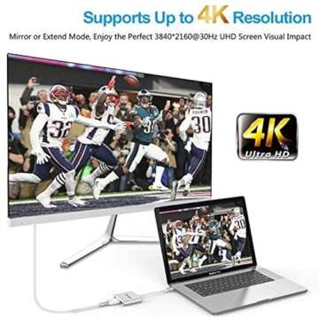 USB C to HDMI Multiport Adapter with 4K Support