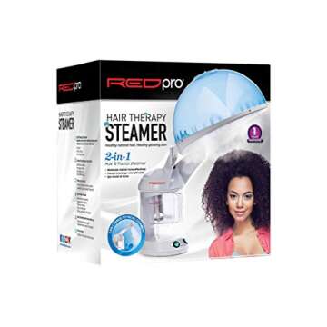 Red by Kiss 2-in-1 Hair & Facial Salon Steamer