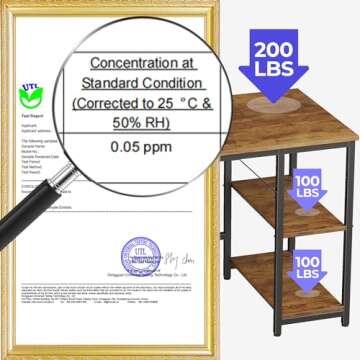 JOISCOPE 2-Tier Gaming and Office Desk with Storage