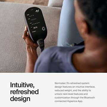 Hyperice Normatec 3 - Recovery System with Patented Dynamic Compression Massage Technology (Normatec 3 Legs + Carry Case)