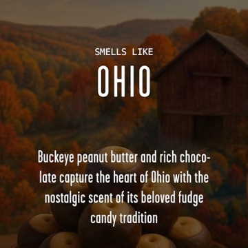 Ohio Gifts - There's No Place Like Ohio Candle 9oz
