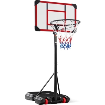 Best Choice Products Kids Height-Adjustable Basketball Hoop System for Ages 8+