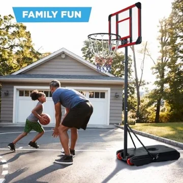 Best Choice Kids Adjustable Basketball Goal for Ages 8+