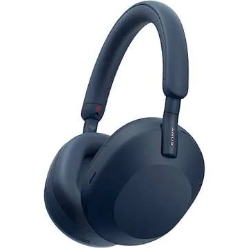 Sony WH-1000XM5/L Wireless Industry Leading Noise Canceling Bluetooth Headphones - Midnight Blue (Re...