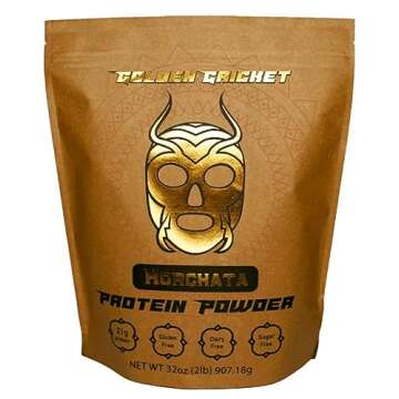 Golden Cricket Horchata Cricket Protein Powder - Sustainable Nutrition Boost