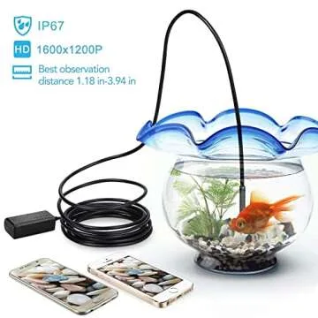 DEPSTECH Wireless Endoscope HD Camera for Inspections