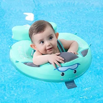 Mambobaby Baby Swim Float with Canopy for Ultimate Safety