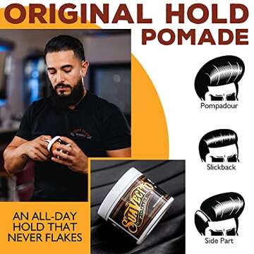 Suavecito Original Hold Pomade for Perfect Hairstyles