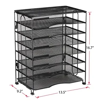 Univivi 8-Tier Desk Organizer - No Tools Needed