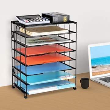 Univivi 8-Tier Desk Organizer - No Tools Needed