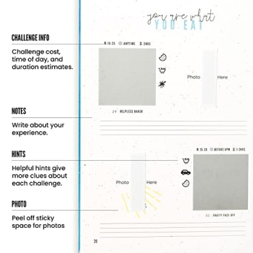 Family Adventure Challenge Book for Unforgettable Memories