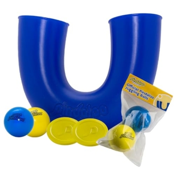 Pindaloo Blue Set with Extra Balls Bundle - Engaging Skill Game for All Ages