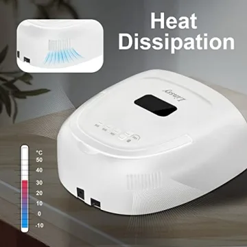 60W Rechargeable UV LED Nail Lamp - Fast Gel Curing Light