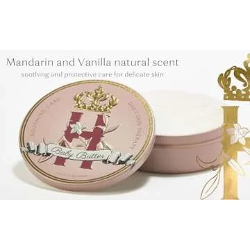 Royal Heir Baby Body and Bum Butter in Pink: Gentle & pH-Balanced-Protects Delicate Skin-Whipped Coc...