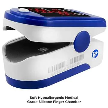 FaceLake FL400 Pulse Oximeter - Fast & Accurate Health Monitor