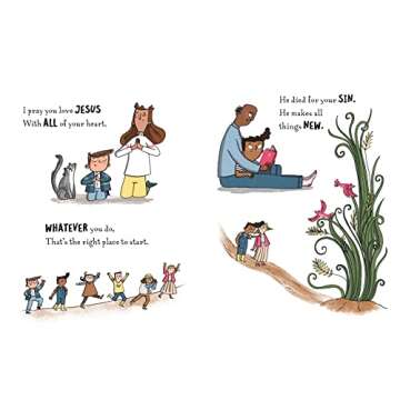 Wherever You Go, I Want You To Know Board Book (Beautiful illustrated Christian book gift for kids/ toddlers ages 2-4, for birthdays, Christmas, baptism/christening, baby shower or gender-reveal party)