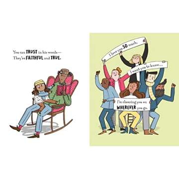 Wherever You Go, I Want You To Know Board Book (Beautiful illustrated Christian book gift for kids/ toddlers ages 2-4, for birthdays, Christmas, baptism/christening, baby shower or gender-reveal party)