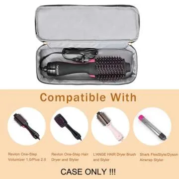 Travel Case for Revlon One-Step Hair Dryer & More