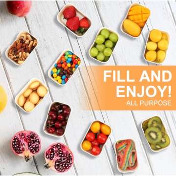 Divided Serving Tray with Lid and Handle, 1 Pcs Snackle Box Charcuterie Container, Snack Container, Veggie Tray, Charcuterie Boxes, Clear Organizer for Candy, Fruits, Nuts, Snacks - Perfect for Party