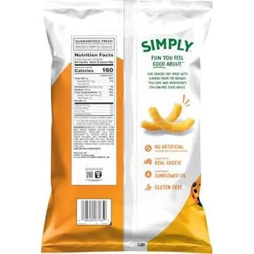 Simply Cheetos Puffs White Cheddar Cheese Flavored Snacks, 8 Ounce