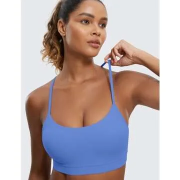 CRZ YOGA Women's Y Back Sports Bra - Comfort Meets Style