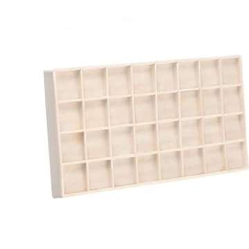 WOLF VAULT Earring Tray - Anti-Tarnish 32 Compartment Insert