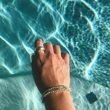 Stylish Reoxvo Layer Charm Bracelets for Women