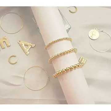 Stylish Reoxvo Layer Charm Bracelets for Women