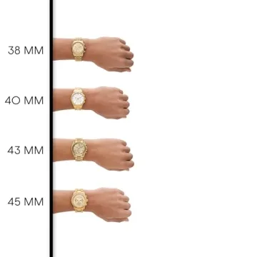 Michael Kors Slim Runway Men's Gold-Tone Chronograph Watch