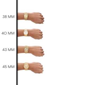 Michael Kors Slim Runway Men's Gold-Tone Chronograph Watch