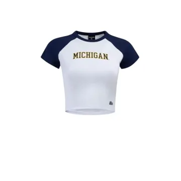 Hype & Vice Homerun Tee - Game Day Ready Crop Top for Women