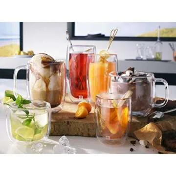Zurich Sorrento Coffee Glasses for Perfect Brews