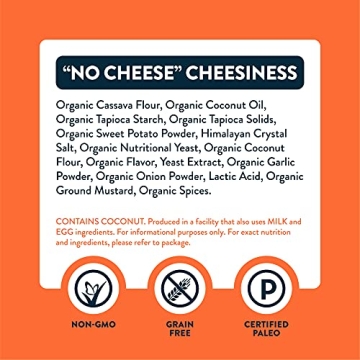 Organic No Cheddar Paleo Puffs - Healthy Snack Option