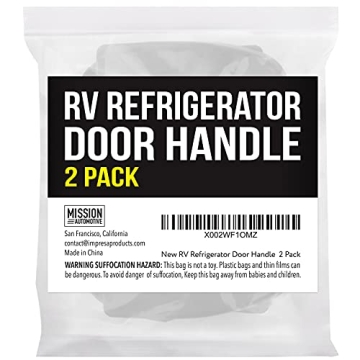 Mission Automotive RV Fridge Door Latch 2 Pack for Dometic