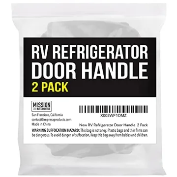 Mission Automotive RV Fridge Door Latch 2 Pack for Dometic