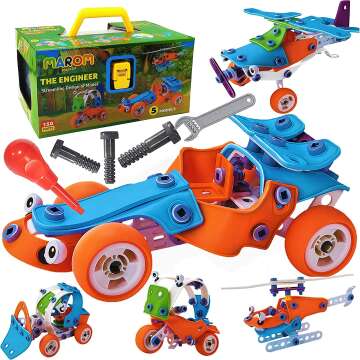 Marom Building Toys for Boys - Creative Play Fun