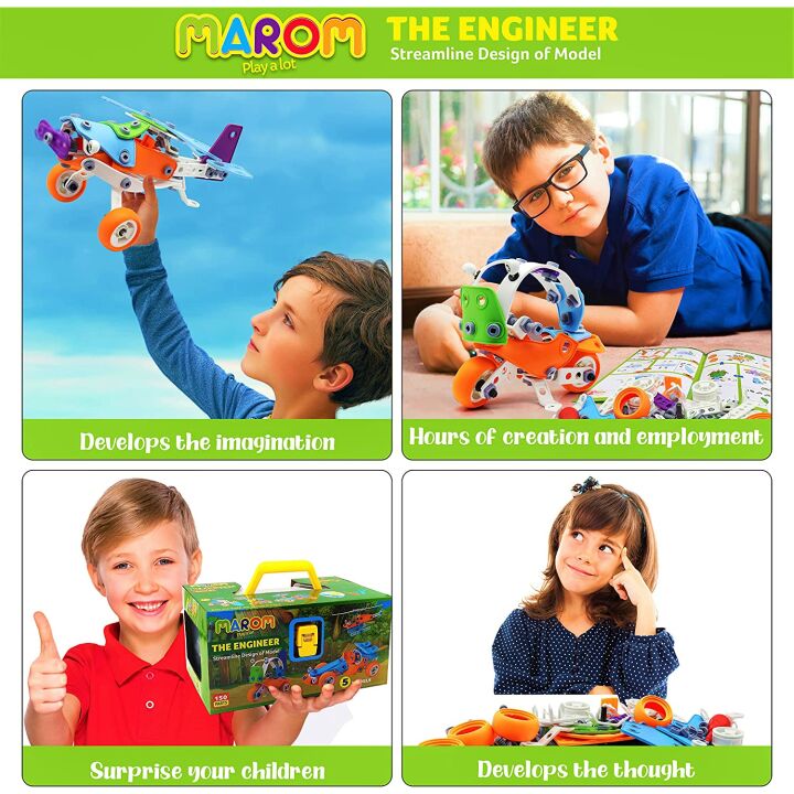 Marom Building Toys for Boys - Creative Play Fun