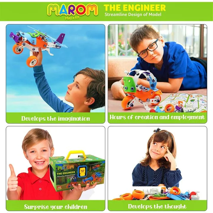 Marom Building Toys for Boys - Creative Play Fun