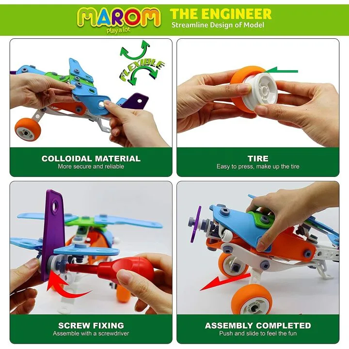 Marom Building Toys for Boys - Creative Play Fun