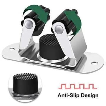 HYRIXDIRECT Wall Mount Heavy Duty Broom Organizer