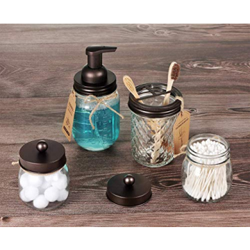 Amolliar Foaming Soap Dispenser Rustic Decor 2 Pack