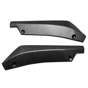 Xotic Tech Rear Bumper Canard Splitter - Universal Carbon Fiber